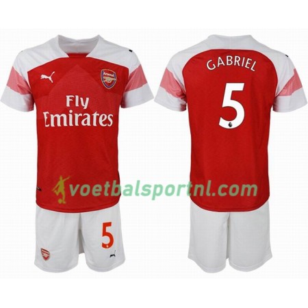 Arsenal GABRIEL 5 Kind Thuis Tenue 2018-19